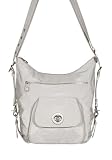 Baggallini Metallic Crinkle Nylon Brussels Bagg