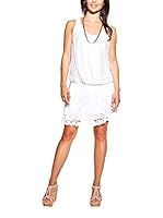 Laura Moretti Vestido Seda (Blanco)