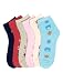 Mopas Lot of 6 Pairs Kids Crew Bears Toddler To Young Girls Computer Socks