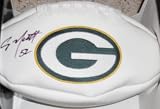 Clay Matthews signed autographed logo Green Bay Packers football