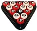 Georgia Bulldogs Billiard Ball Set NCAA College Athletics Fan Shop Sports Team Merchandise