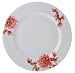 Royal Worcester Red Peony Round Platter 12- 1/2 inch