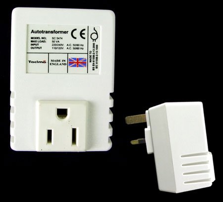 Childrens Toyshop  Electronics : USA to UK Voltage Converter - 50 VA