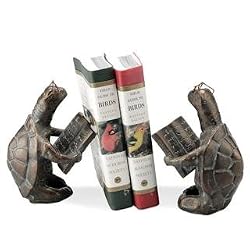 Scholarly Turtle Bookends (pair)