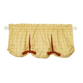 Cotton Tale Designs Tiny Red Dragon Valance