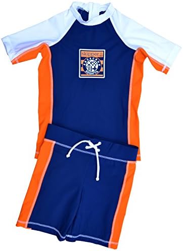 FEDJOA - Baby Boy's UV Sun Protection 2 Pieces Swim Set - SKIPPER - 3-4 years