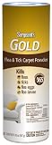 Sergeants 20-Ounce Gold Flea and Tick Carpet Powder