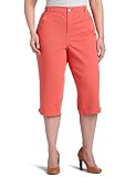 Gloria Vanderbilt Women's Amanda Plus Twill Capri