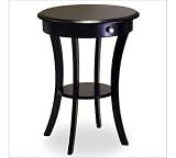 Round Accent Table With Winsome Wood