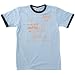 ESSO BOY&GIRLスクーターTシャツ L: ESSO BOYとESSO GIRLが仲良くスクーターに乗っているラブラブシーンをモチーフにしたプリントリンガーTシャツ。バックのネック下には2人のウォーキングモチーフのプリント入り。