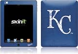 Skinit Kansas City Royals - Solid Distressed Vinyl Skin for Apple iPad 1