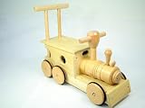 【日本製木のおもちゃ】のりもの*汽車ポッポの画像