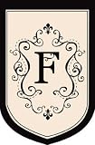 Outdoor Living : Monogram Garden Flag - F.