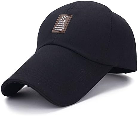 Sunsen Unisex Baseball Golf Cap Casual Solid Adjustable Sport Hip-Hop Hat