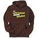Hoodie Mens Brown 