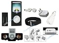 Cuffu iPod Nano 4 (4th Generation) Great Deal Combo Package Black Skin Case Cover & Home Charger , Car Charger, Data Cable & Armband & Black Ipod Speakr (6 in 1) in Only One LOWEST Shipping Rate - Great Holiday Gift