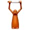 Animal House Monkey Peeler - Orange (6")