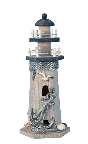 YK Decor Wooden Lighthouse 10
