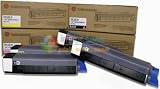 Okidata Oki C5500 C5800 5500 5800 C5500n Compatible Toner Cartridge Set