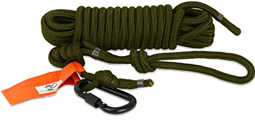 Tree Spider Pull Up Light Line-Reflective Safety Harness, Olive