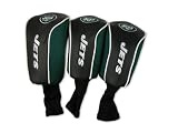New York Jets 3 Pack Mesh Longneck Headcover Set