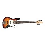 Lakland Skyline Series LJ05RTTSX 5-Strings Bass Guitar, Three Tone Sunburst