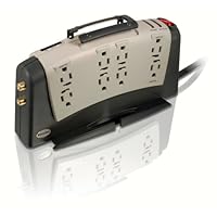 Philips SPP1183WA 3400-Joule Slimline Surge Protector (8 outlets, 6-foot cord)