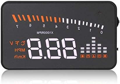 Oupai Head Up Display Large Screen Car HUD X5 Head Up Display With OBD2 Interface