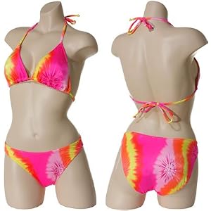 Buy SABREE Sunburst Tie Dye Bikini (Pink)