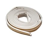 M-D Building Products 2576 All-Climate Edam Weatherstrip, P Strip, 17 Feet, White