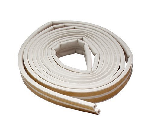Tools: M D Building Products 2576 All Climate Edam Weatherstrip, P Strip, 17 Feet, White