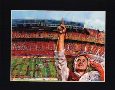 Jim Tressel Ohio State Buckeyes poster Champions RARE - 11x17