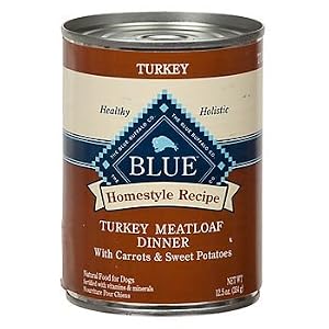 Blue Buffalo Homestyle Recipe Turkey Meatloaf Dinner Canned Dog Food