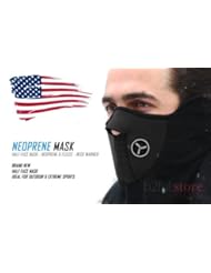 Sports: B2Ful Store - NEW Black - Half Face Mask - Motorcycle - Ski - Neck Warmer - x-sport