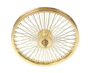 Bike | Bicycle 16″ 72 Spoke Front Wheel 80g Gold