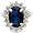 PRINCESS DIANA KATE MIDDLETON RING - Oval Sapphire CZ Engagement Ring