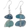 Handmade Fluorite & Silver Earrings