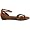 Biviel Women's 693 Ankle Strap Sandal,Cognac Sha,38 EU (US Women's 7.5 M)