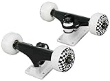 Speed Demons Truck Wheel Combo Skateboard Trucks - Black Hanger / White Base