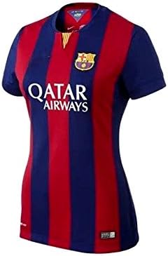 BGM SPORT Woman Football Soccer Jersey (for 18Y-above 18Years Adult) (S/26", BGM Woman 059 Home 2014Barcelona )