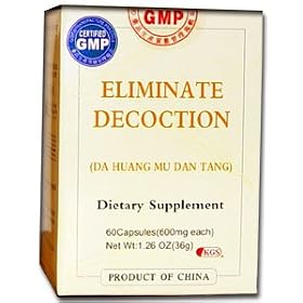 Eliminate Decoction (Da Huang Mu Dan Tang) 60 Capsules X 3 by 