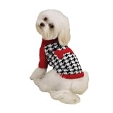 East Side Red Bone Houndstooth Sweater Xxsm