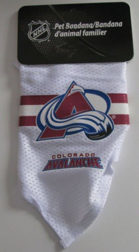 Colorado Avalanche Pet Dog Hockey Jersey Bandana S/M