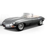 1961 Jaguar E Type Convertible Grey 1 18 