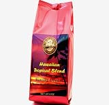 Aloha Island Kona Hawaiian Organic Vanilla Flavored Coffee 8 Oz Ground