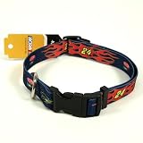 JEFF GORDON ADJUSTABLE NYLON DOG PET COLLAR SZ L