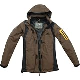 COX SWAIN Damen TITANIUM Multifunktionsjacke CYPRESS, Farbe: Brown/Black, Größe: XS