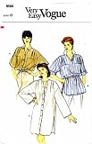 Vogue 8688 Sewing Pattern Misses Top Tunic Dress Misses Blouse Size 8 - Bust 31 1/2