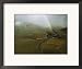 Vickers Vimy Aircraft Flies over Picturesque Fields in Southern France Framed Art Poster Print by James L. Stanfield, 21x17