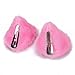 ReNext 3 Pairs Cosplay Cat Ears Hair Clip Hairpin (Black, White & Pink)